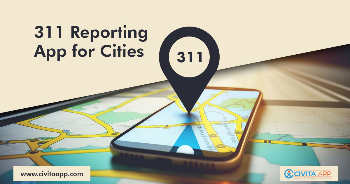 311 reporting app for cities