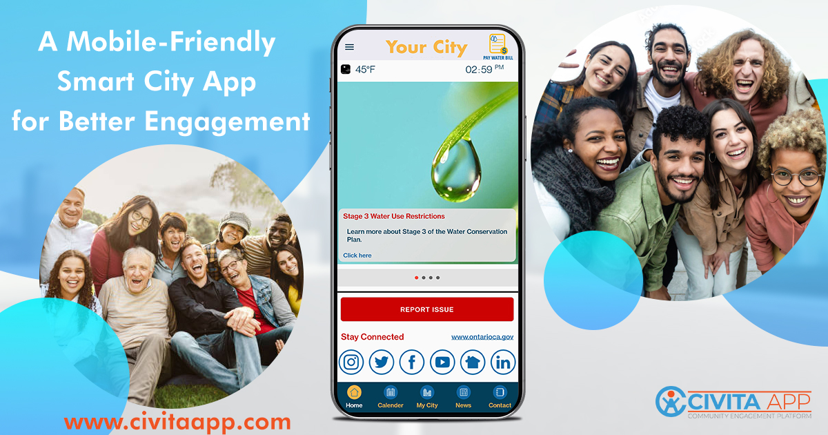 A Mobile-Friendly Smart City App for Better Engagement