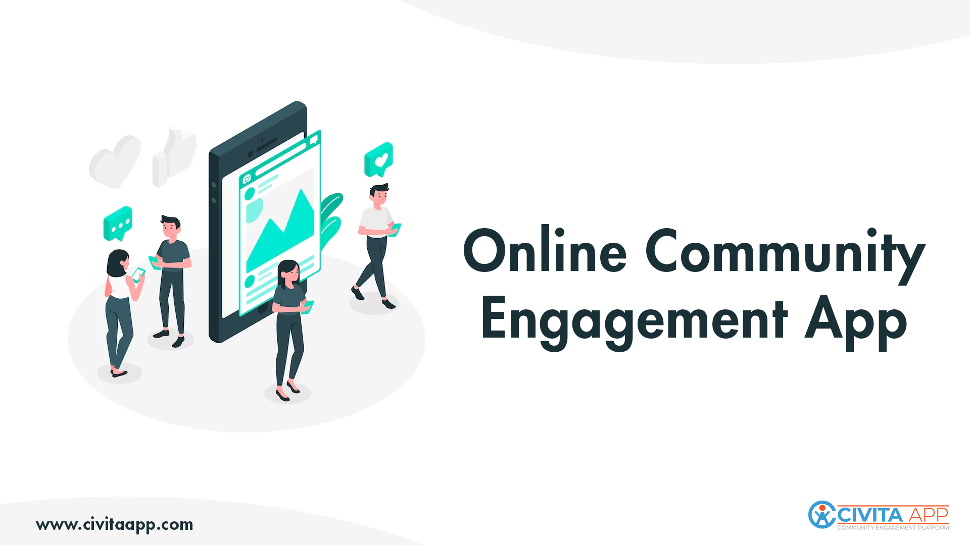 Online community engagement app